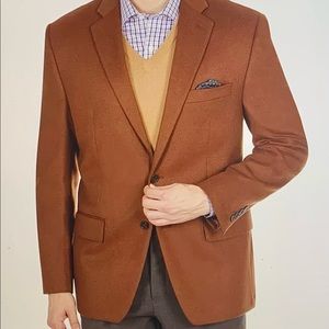 Lauren Ralph Lauren Luxury Wool/Cashmere-Blend Classic-Fit Sport Coat